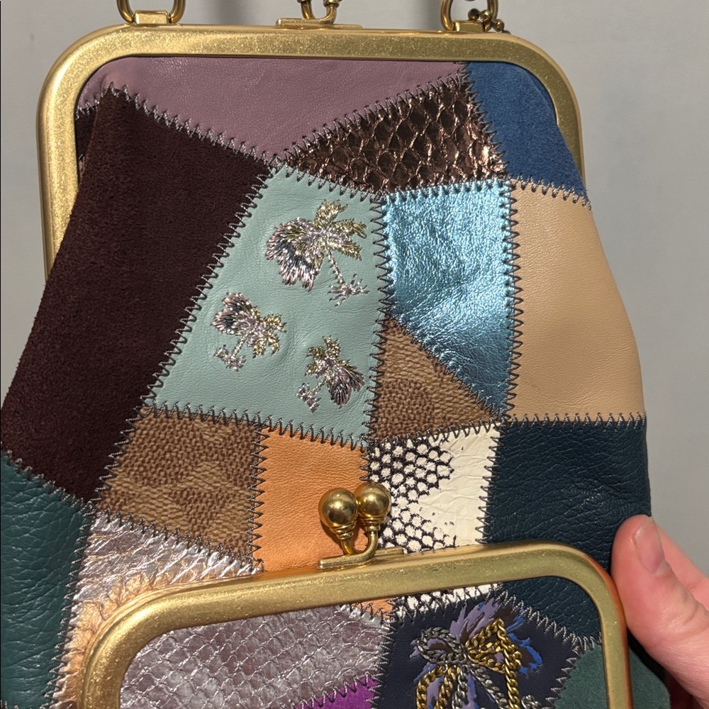 Coach Patchwork Leather Crossbody Bag in Multicolor - Picture 5 of 12